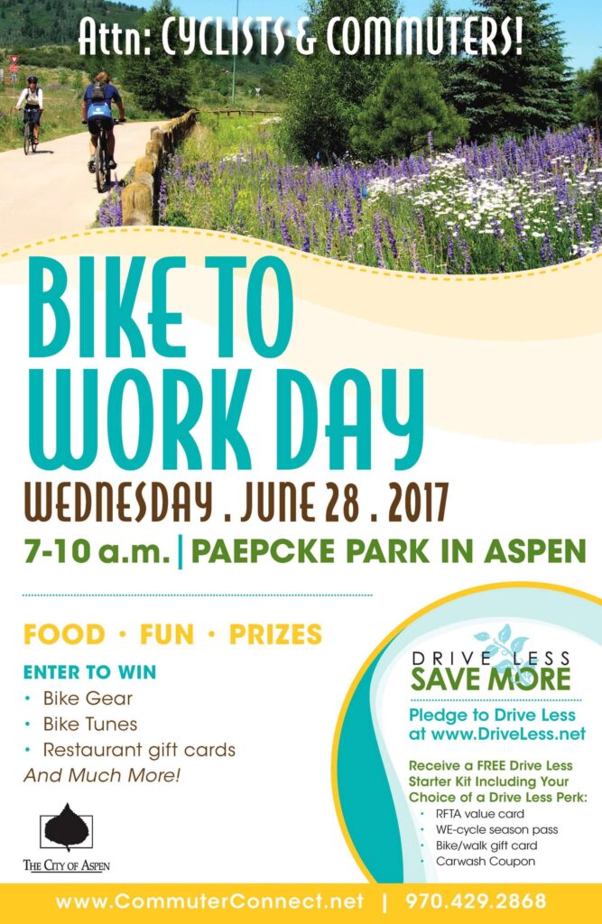 Colorado Bike To Work Day Roaring Fork Transportation Authority