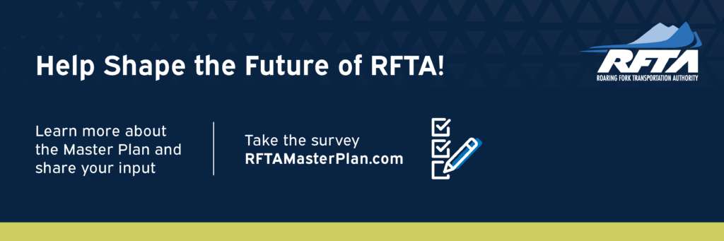 help shape the future of RFTA announcement. Take the Master Plan survey at RFTAMasterPlan.com